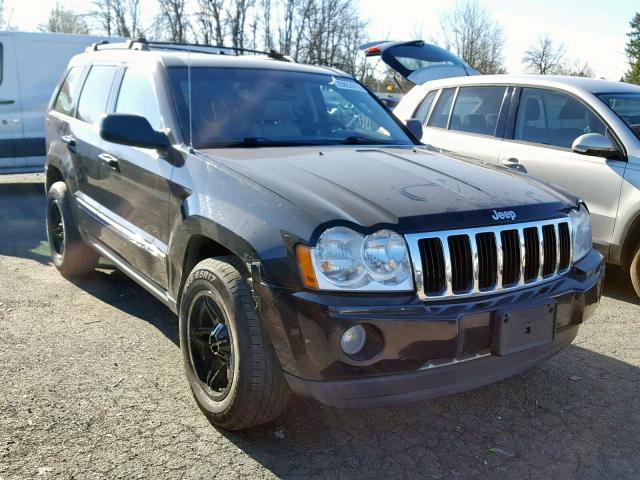 1J4HR58N55C701347 - 2005 JEEP GRAND CHER BLACK photo 1