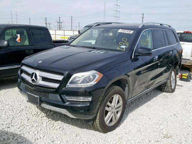 4JGDF7CE5EA316426 - 2014 MERCEDES-BENZ GL 450 4MA BLACK photo 2