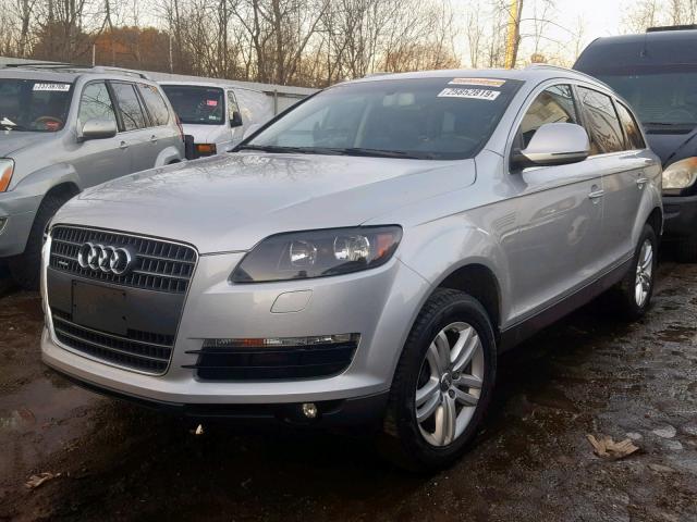 WA1AY74L49D001999 - 2009 AUDI Q7 3.6 QUA SILVER photo 2