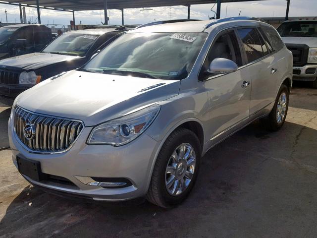 5GAKRDKD1DJ244750 - 2013 BUICK ENCLAVE SILVER photo 2