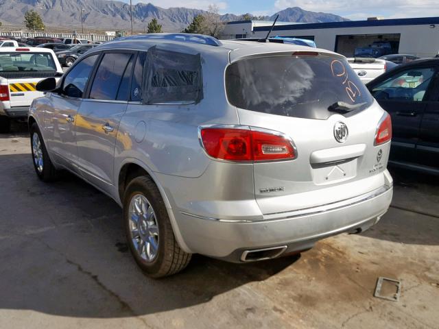 5GAKRDKD1DJ244750 - 2013 BUICK ENCLAVE SILVER photo 3