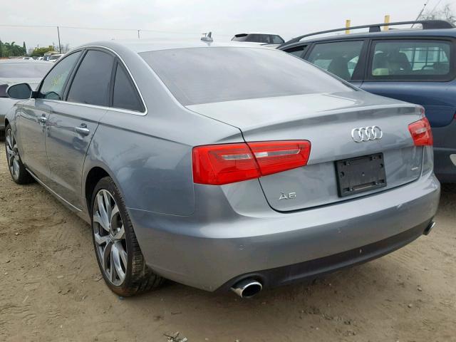 WAUGFAFC4FN008129 - 2015 AUDI A6 PREMIUM GRAY photo 3