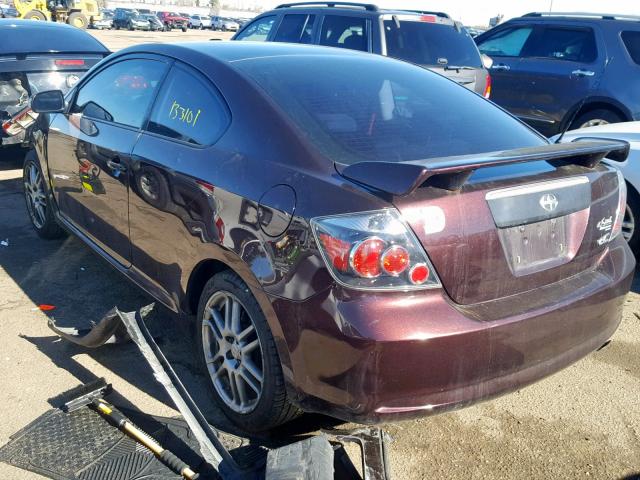 JTKDE167680236833 - 2008 TOYOTA SCION TC 勃艮第红 照片 3