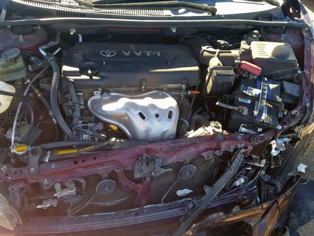 JTKDE167680236833 - 2008 TOYOTA SCION TC 勃艮第红 照片 7