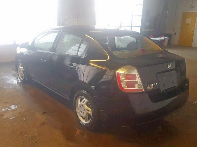 3N1AB61EX8L743388 - 2008 NISSAN SENTRA 2.0 BLACK photo 3