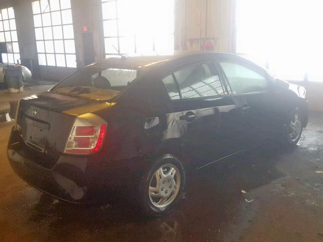 3N1AB61EX8L743388 - 2008 NISSAN SENTRA 2.0 BLACK photo 4