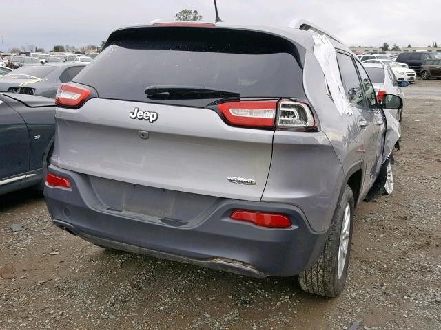 1C4PJLCB7JD538912 - 2018 JEEP CHEROKEE L GRAY photo 3