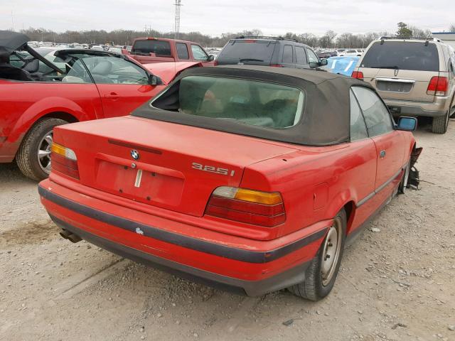 WBABJ5328RJC79429 - 1994 BMW 325 IC RED photo 4