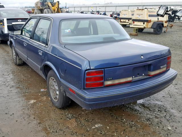 1G3AJ55M2S6350689 - 1995 OLDSMOBILE CIERA SL BLUE photo 3