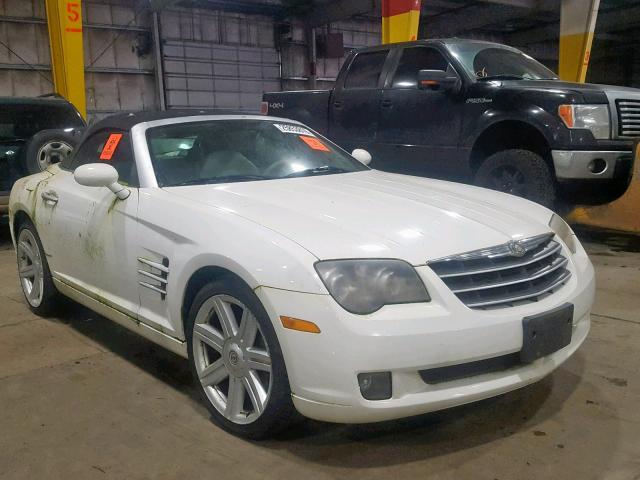 1C3AN65L45X051404 - 2005 CHRYSLER CROSSFIRE WHITE photo 1