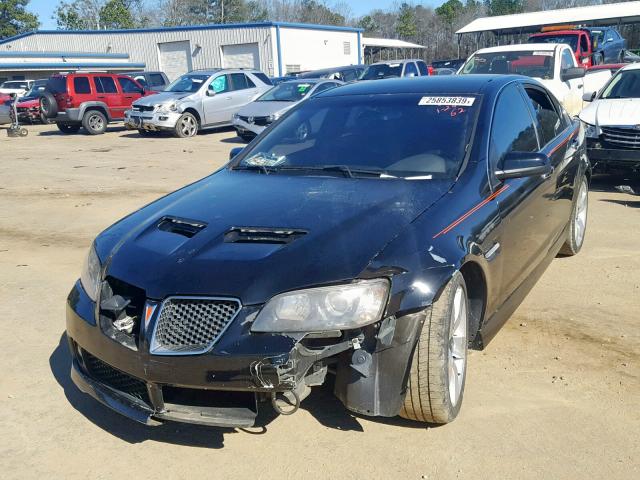 6G2EC57Y09L168164 - 2009 PONTIAC G8 GT BLACK photo 2