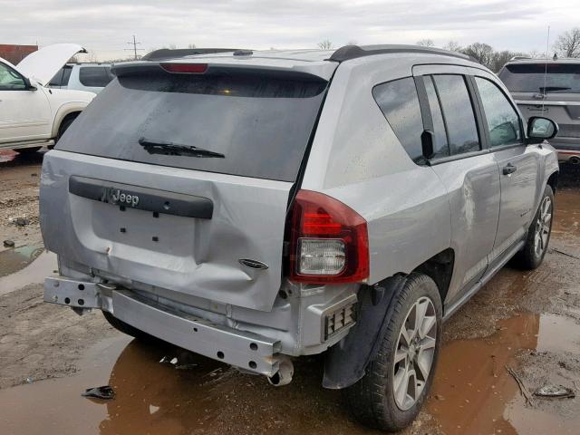 1C4NJCBA4HD152720 - 2017 JEEP COMPASS SP ნაცრისფერი ფოტო 4