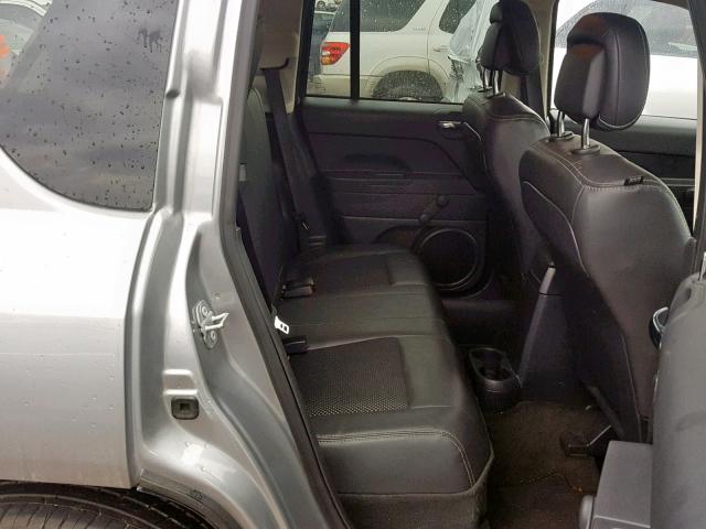 1C4NJCBA4HD152720 - 2017 JEEP COMPASS SP ნაცრისფერი ფოტო 6