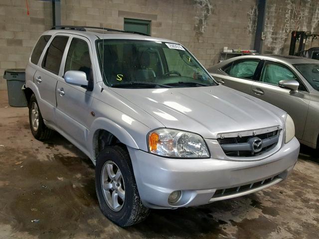 4F2CZ96155KM05144 - 2005 MAZDA TRIBUTE S SILVER photo 1