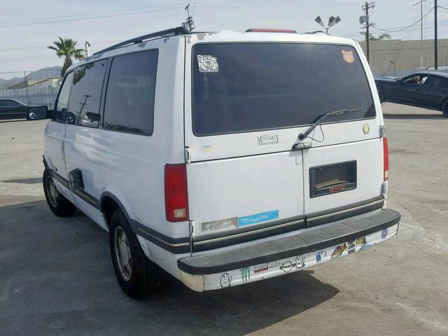 1GKDM19WXRB554297 - 1994 GMC SAFARI XT WHITE photo 3