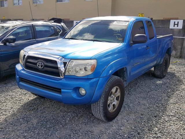 5TETU62N48Z502048 - 2008 TOYOTA TACOMA PRE BLUE photo 2