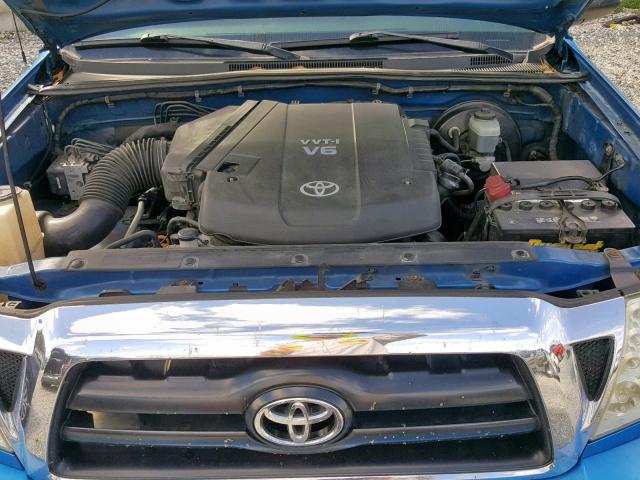 5TETU62N48Z502048 - 2008 TOYOTA TACOMA PRE BLUE photo 7