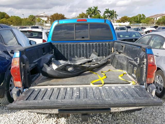 5TETU62N48Z502048 - 2008 TOYOTA TACOMA PRE BLUE photo 9