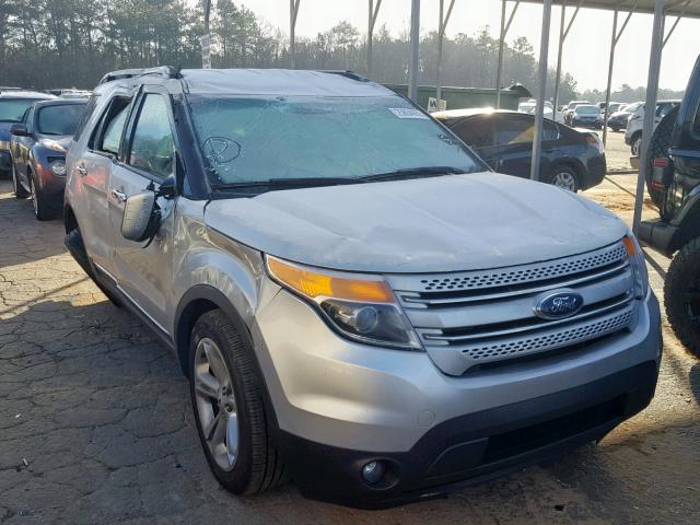 1FM5K7F8XFGC07013 - 2015 FORD EXPLORER L SILVER photo 1