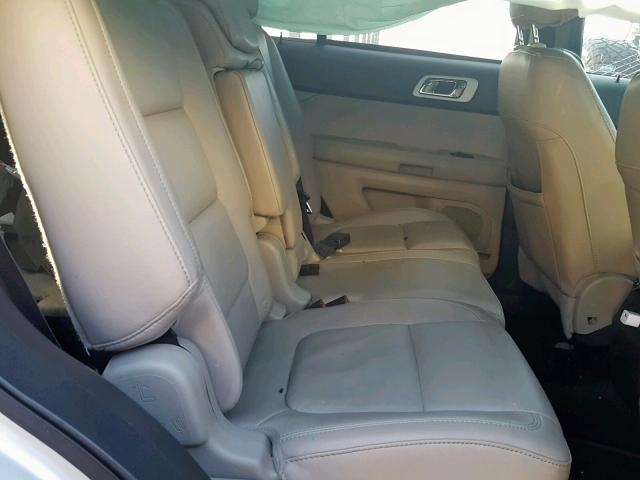 1FM5K7F8XFGC07013 - 2015 FORD EXPLORER L SILVER photo 6