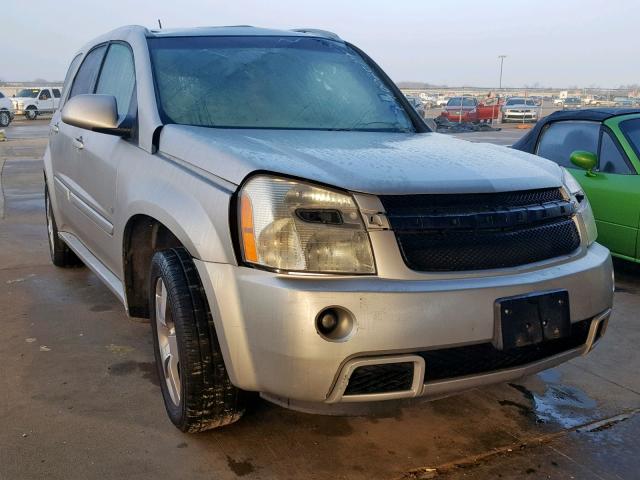 2CNDL037686063779 - 2008 CHEVROLET EQUINOX SP SILVER photo 1