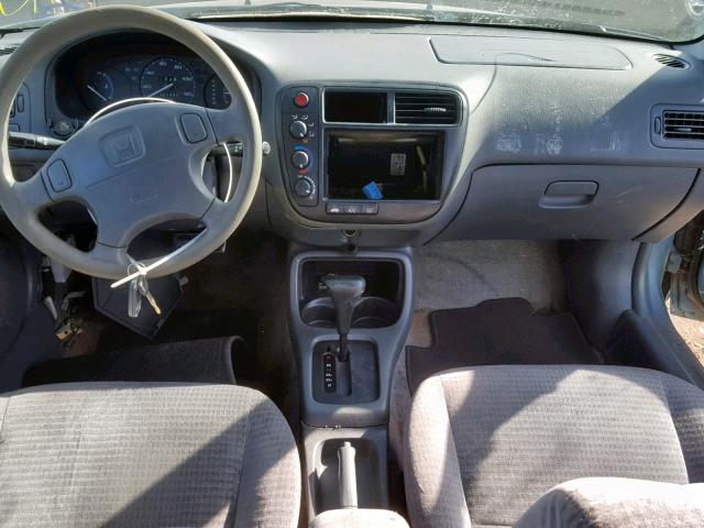 2HGEJ6618YH558158 - 2000 HONDA CIVIC BASE Mavi foto 9