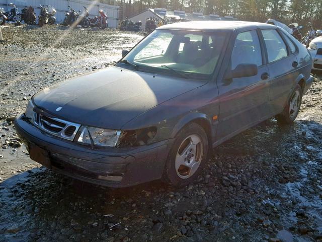 YS3DD58N6X2064747 - 1999 SAAB 9-3 S GREEN photo 2