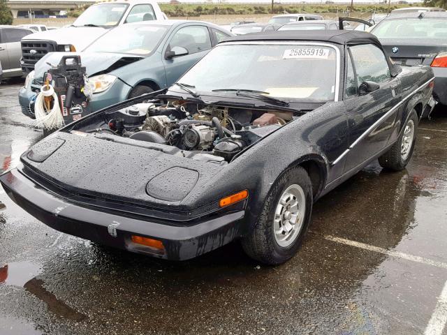 TPZDJ8AA401447 - 1980 TRIUMPH CAR TR8 BLACK photo 2