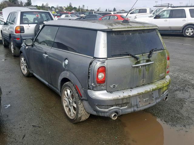 WMWMM33508TP87070 - 2008 MINI COOPER S C SILVER photo 3