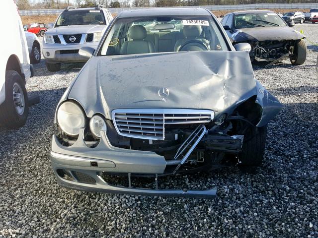 WDBUF56J46A809385 - 2006 MERCEDES-BENZ E 350 BLUE photo 7