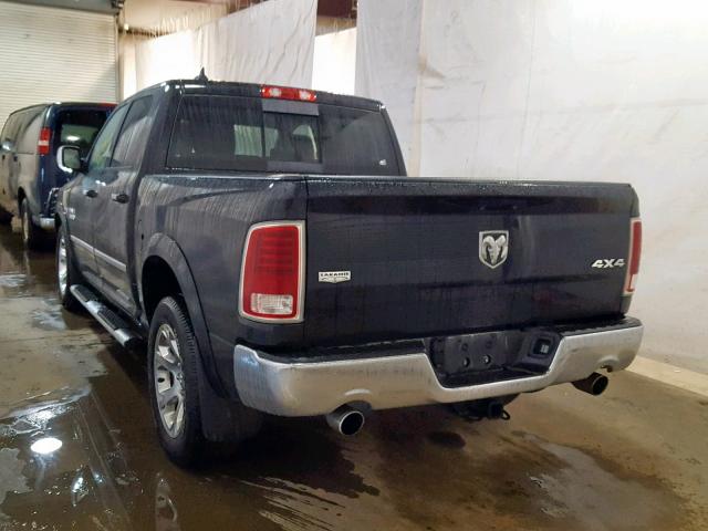 1C6RR7NT3ES125490 - 2014 RAM 1500 LARAM BLACK photo 3