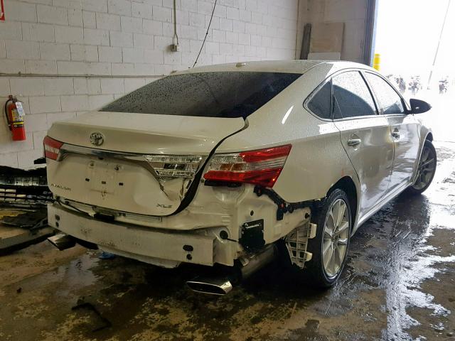 4T1BK1EB6DU028429 - 2013 TOYOTA AVALON BAS WHITE photo 4