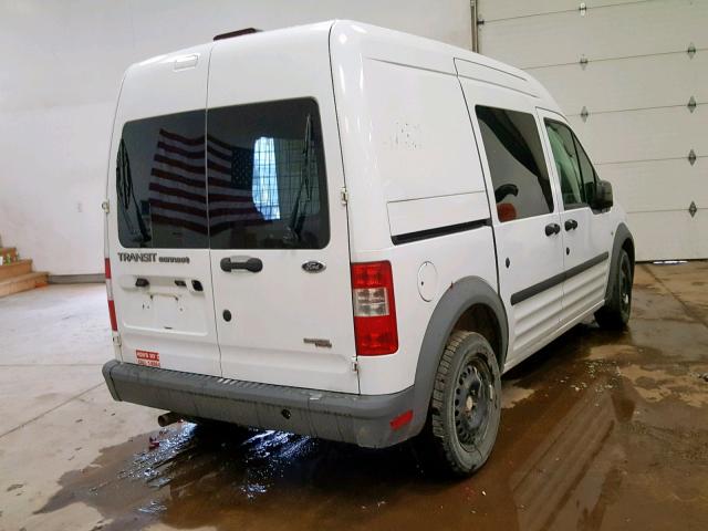 NM0LS6AN5DT134931 - 2013 FORD TRANSIT CO WHITE photo 4