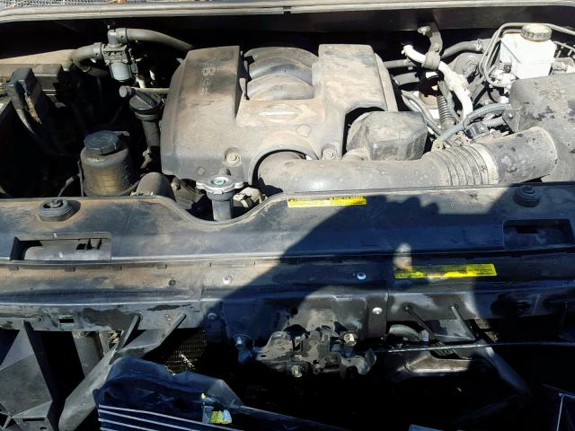 5N1AA08A05N739681 - 2005 NISSAN ARMADA SE WHITE photo 7