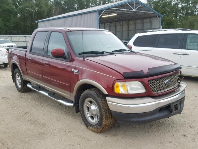 1FTRW07L83KA64172 - 2003 FORD F150 SUPER MAROON photo 1