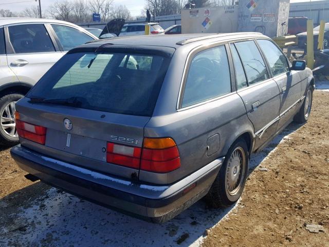 WBAHJ6320RGD24022 - 1994 BMW 525 IT AUT GRAY photo 4