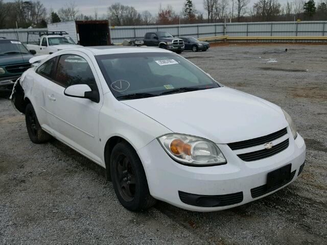 1G1AL15F977242066 - 2007 CHEVROLET COBALT LT WHITE photo 1