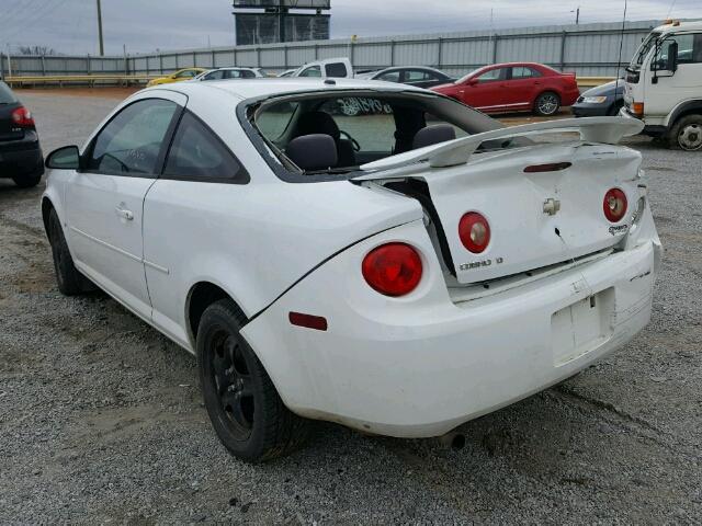 1G1AL15F977242066 - 2007 CHEVROLET COBALT LT WHITE photo 3