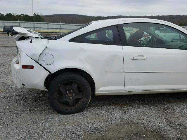 1G1AL15F977242066 - 2007 CHEVROLET COBALT LT WHITE photo 9