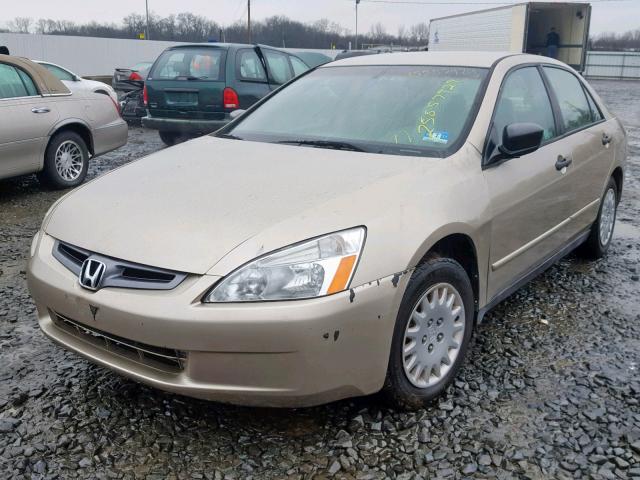 1HGCM56184A056784 - 2004 HONDA ACCORD DX TAN photo 2