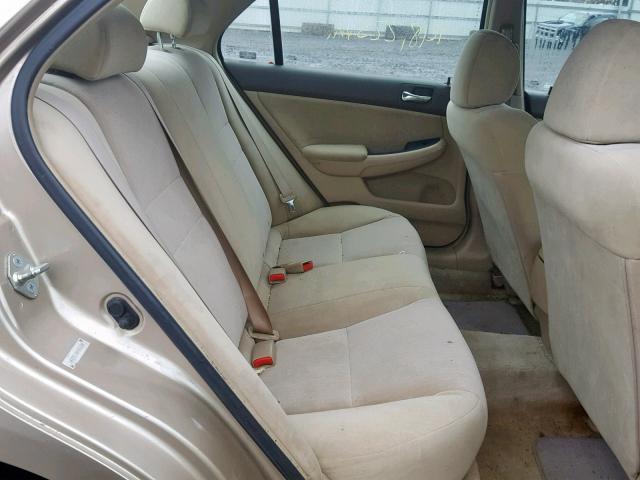 1HGCM56184A056784 - 2004 HONDA ACCORD DX TAN photo 6