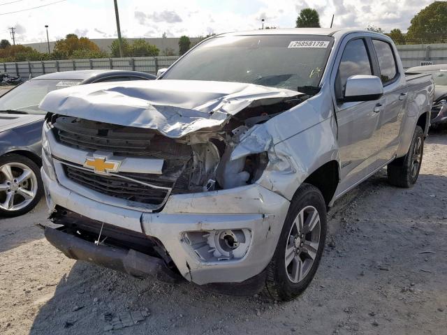 1GCGSBEA9H1220300 - 2017 CHEVROLET COLORADO SILVER photo 2