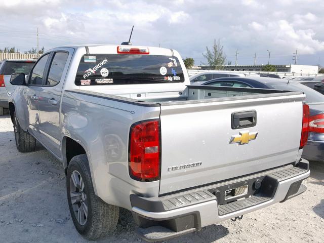 1GCGSBEA9H1220300 - 2017 CHEVROLET COLORADO SILVER photo 3