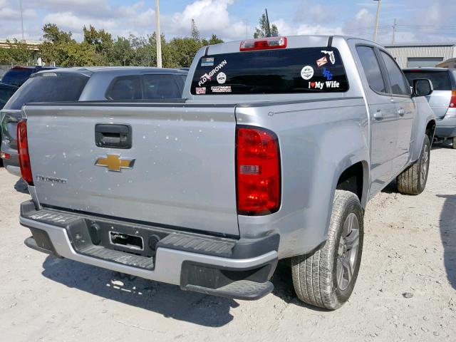 1GCGSBEA9H1220300 - 2017 CHEVROLET COLORADO SILVER photo 4