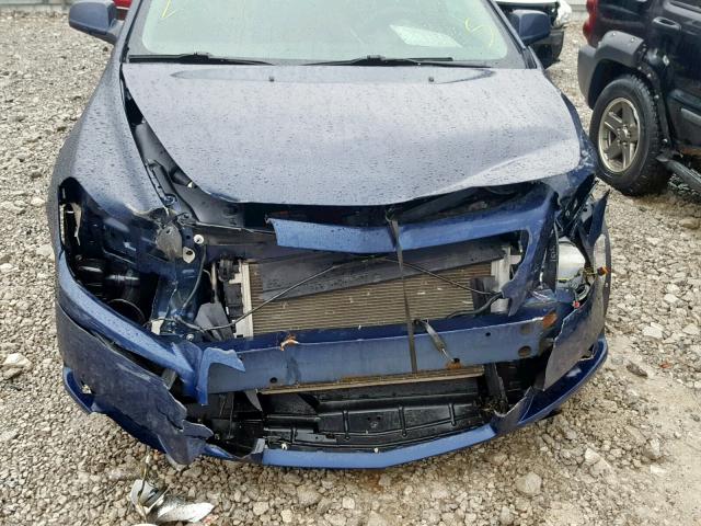 1G1ZC5E01CF241466 - 2012 CHEVROLET MALIBU 1LT 蓝色 照片 9