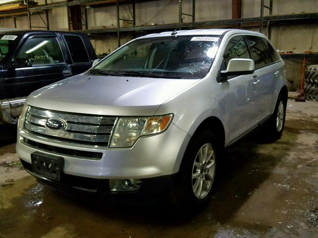 2FMDK4JC6ABA21412 - 2010 FORD EDGE SEL SILVER photo 2