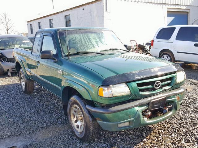 4F4YR16U91TM19982 - 2001 MAZDA B3000 CAB GREEN photo 1