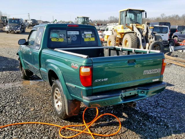 4F4YR16U91TM19982 - 2001 MAZDA B3000 CAB GREEN photo 3