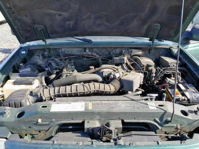 4F4YR16U91TM19982 - 2001 MAZDA B3000 CAB GREEN photo 7