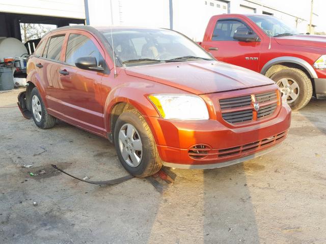 1B3HB28B47D532421 - 2007 DODGE CALIBER ORANGE photo 1